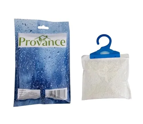 15er Set Luftentfeuchter Luftraumentfeuchter Beutel zum aufhängen XL 250g Feuchtigkeitsabsorber Moisture Absorber Fenster Schrank Granulat für auch Bad, Wohnwagen, Wohnmobil, Schiff, Auto usw. (15)