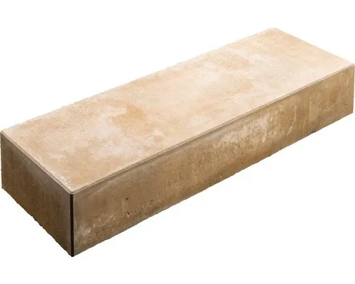 Produktbild Beton Blockstufe Sahara Weiß 100 cm x 35 cm x 16 cm