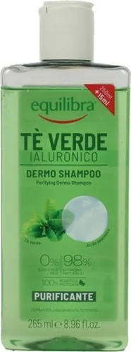 Equilibra Hair Purifying Shampoo with Green Tea and Hyaluronic Acid 265ml