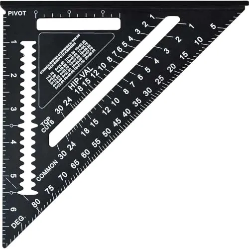 Faithfull Prestige Quick Square Black Aluminium 178mm (7in) in schwarz von Faithfull