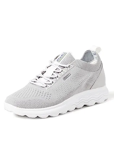 Geox Damen D Spherica A Sneakers - Leicht und atmungsaktiv - Damen-Sneaker mit patentierter Zero-Shock-Technologie für optimalen Komfort und Dämpfung, ideal für den ganzen Tag.