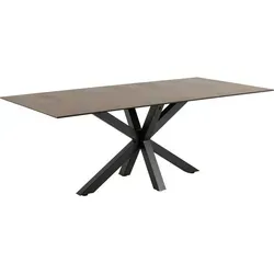 Actona Group Esstisch Heaven 200x100 cm - Esstisch mit eleganter keramischer Oberfläche, ideal für gesellige Abende und große Familienmahlzeiten.