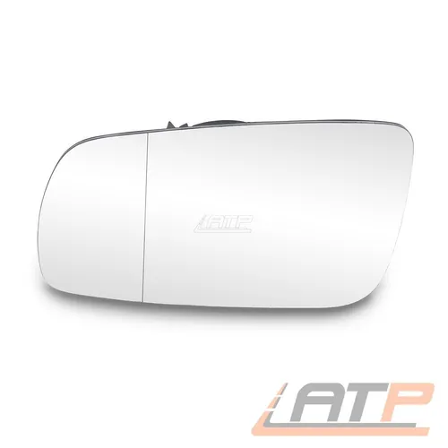 SPIEGEGLAS AUßENSPIEGEL LINKS BEHEIZT ASPHÄRISCH FÜR VW SEAT