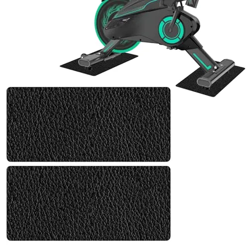 PCS Bodenschutzmatte Fitnessgerät, 28 * 70 * 0.6CM Bodenschutzmatte Laufband, Faltbare Unterlegmatte Für Fitnessgeräte Für Laufbänd, Ellipsentrainer, Heimtrainer, Rollentrainer 2