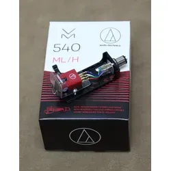 Audio-Technica VM540ML H - Dual-Moving-Magnet-Stereotonabnehmer, inklusive leichter Aluminium-Headshell für einfache Installation und hervorragende Klangqualität