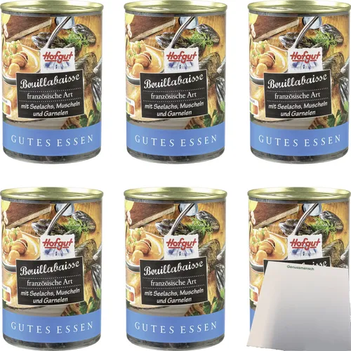 Hofgut Bouillabaisse VPE 6x400ml Dose usy Block