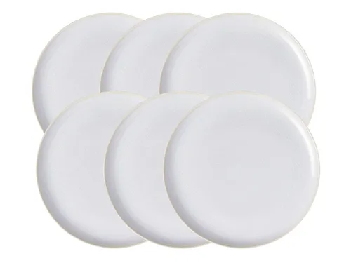 like. by Villeroy & Boch Teller-Set Crafted Cotton Speiseteller 26cm Set6 - Verleihen Sie Ihrem Esstisch mit dem Villeroy & Boch Crafted Cotton Speiseteller Set einen Hauch von Eleganz. Die sechs handgefertigten Teller mit 26 cm Durchmesser überzeugen durch ihr einzigartiges Design und die hochwertige Verarbeitung.