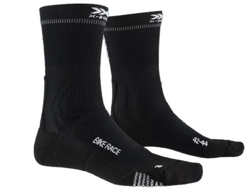 X-Socks Bike Race Radsocken (opal schwarz) Größe:39-41