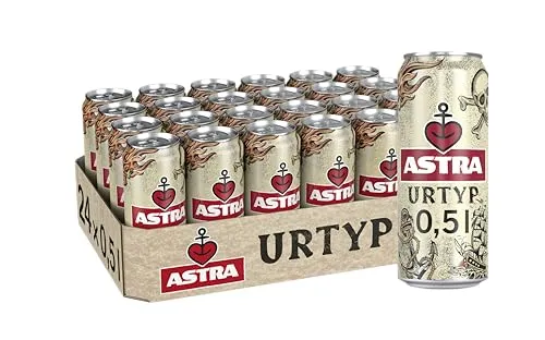 Astra Urtyp 4,9 % vol 0,5 Liter Dose, 24er Pack von Astra
