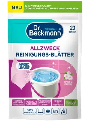 Dr. Beckmann Allzweck Reinigungs-Blätter SPRING FRESH | 20 Blätter