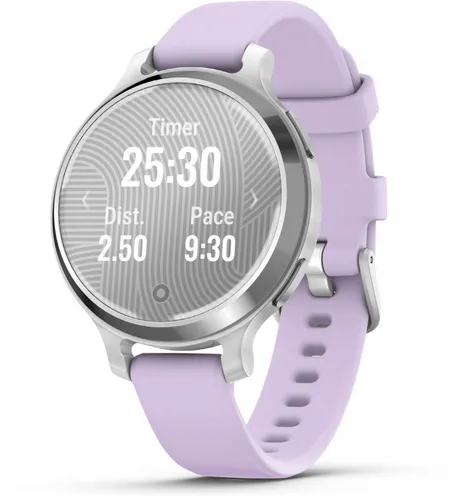 Garmin Lily® 2 Active Silber mit Schnellwechsel-Armband von Garmin