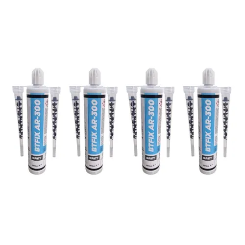 4x 300ml 2K WINTER Injektionsmörtel SF +8 Mischer Verbundmörtel Beton Mauerwerk