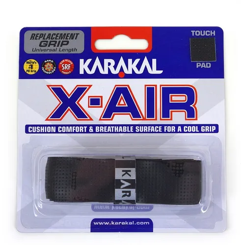 Karakal Basisband X-Air (hohe Schweißabsorption) 1.6mm schwarz - 1 Stück