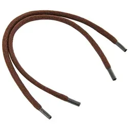 Rema Schnürsenkel Rema Schnürsenkel Dunkelbraun - rund - Kordel dick - ca. 4,5 mm braun 45 cm