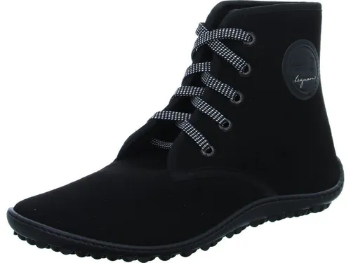 leguano Chester Herren Schnürstiefel Schwarz, Größe 45 - Wanderschuhe mit rutschhemmender Laufsohle, ultrabequem und extrem flexibel für optimalen Tragekomfort beim Wandern.
