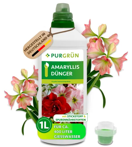 Purgrün Amaryllis Dünger 1 Liter von Purgrün