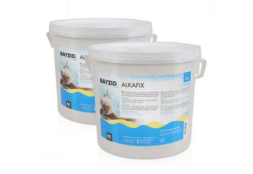 kg BAYZID Alkafix - 2 x 5 kg Alkalinitäts-Booster, für kristallklares Poolwasser und stabile pH-Werte