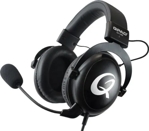 QPAD QH-95 Pro Gaming Headset - Kabelgebunden - Gaming-Headset mit überragendem Sound und komfortablem Design für stundenlangen Spielspaß.