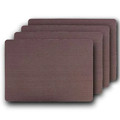 Westmark 4 Tischsets/Platzdeckchen, 43 x 30 cm, Synthetik, Textilcharakter, Saleen-Edition: Terra, Braun, 01057006150