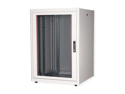 Roline Basic Netzwerkschrank mit Glastür 22U - 19