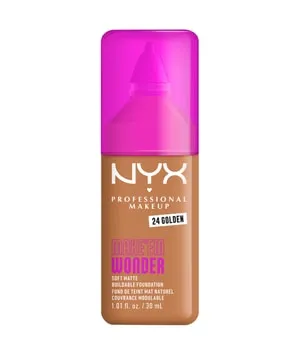 NYX Professional Makeup Make 'EM Wonder Soft Matte Flüssige Foundation 30 ml Nr. 24 - Golden