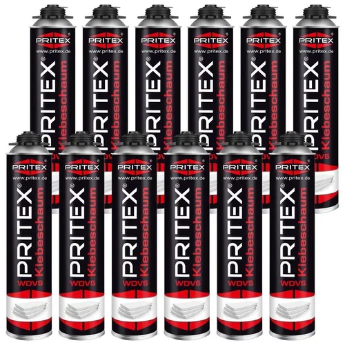 WDVS Klebeschaum 12 x 750 ml Pistolenschaum Dämmstoffkleber