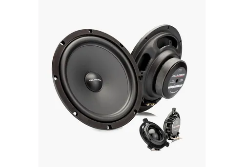 Gladen ONE 200 T6 G3 Lautsprechersystem für VW T6 - Hochwertiges 2-Wege Lautsprechersystem (200mm) für VW T6, mit 90 W RMS Leistung. Ideal für besseren Klang beim Autofahren, unkomplizierte Installation und modernes Design in Schwarz.