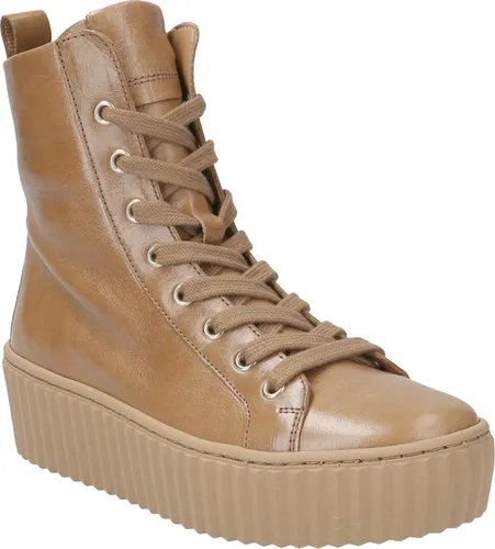 Gabor Schnürstiefelette - Braun Glattleder Größe 41 - Modische Damen-Schnürstiefelette mit Reißverschluss und Best Fitting für höchsten Tragekomfort. Ideal für individuelle Einlagen, bietet diese Stiefelette einen perfekten Mix aus Stil und Bequemlichkeit.