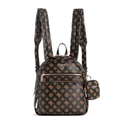 GUESS Power Play Rucksack, braun (mochalogo) in braun von GUESS