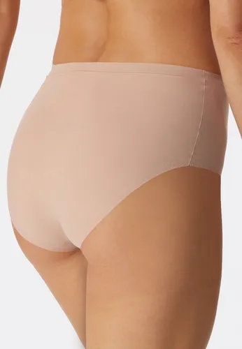 Schiesser Damen Maxislip-Invisible Soft Taillen-Shapewear - Miederslips für Damen, unsichtbar unter enger Kleidung mit hohem Bund, Lasercut-Abschlüssen und gebondeten Seitennähten für optimalen Tragekomfort in extra-softer Microfaser-Qualität.