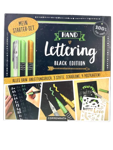 Mein Handlettering Starter-Set - Black #5012117