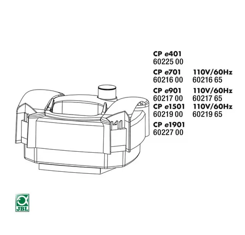 JBL CP e701 Pumpenkopf greenline von JBL GmbH & Co. KG