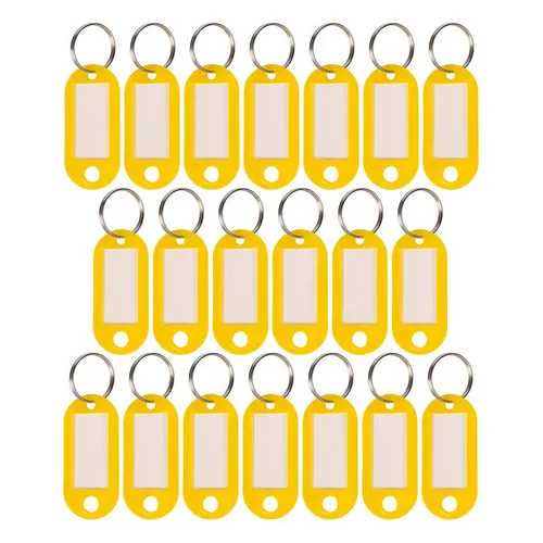 WINTEX Schlüsselanhänger Schlüsselanhänger Wintex 100x in gelb von WINTEX