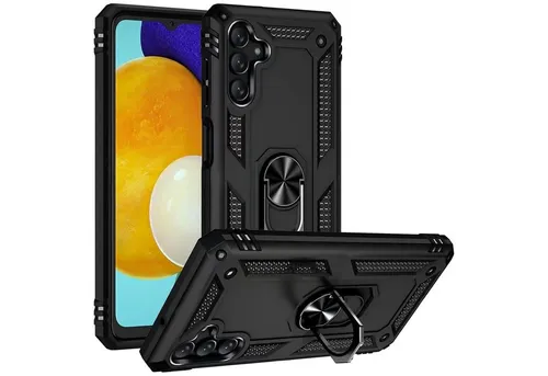 CoolGadget Handyhülle Armor Shield Case für Samsung Galaxy A14 5G 6,8 Zoll, Outdoor Cover mit Magnet Ringhalterung Handy Hülle für Samsung A14 5G
