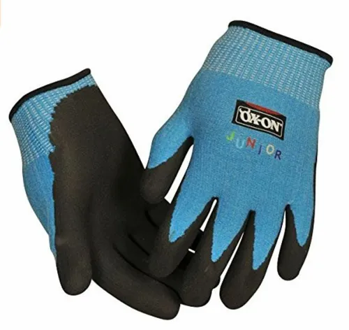 OX-ON Kinderhandschuhe für Kinder 6-8 Jahre, Blau in blau von OX-ON