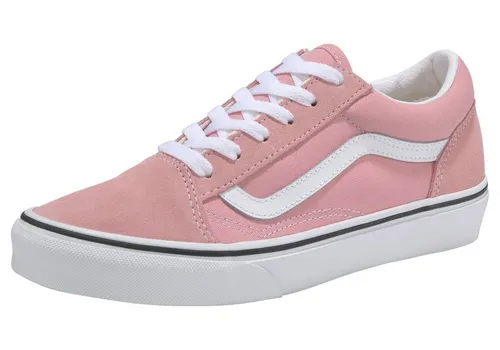 Vans JN Old Skool Sneaker für Kinder und Jugendliche - Stylische Sneaker im Skater-Look: Die »JN Old Skool« von Vans bieten dank hochwertigem Leder und Textil optimalen Tragekomfort und Rutschfestigkeit. Ideal für lässige Freizeitoutfits.