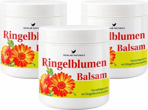3x 250 ml Herbamedicus Ringelblumen Balsam