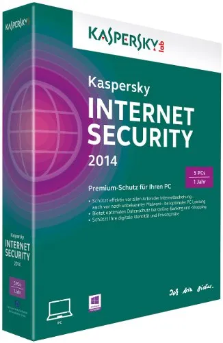 Kaspersky Internet Security 2014 5 User Mini Box