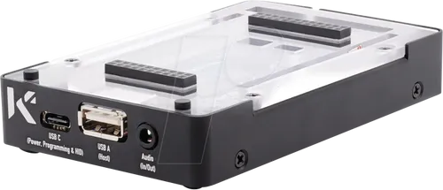 KKSB CASE GIGAR1 - Gehäuse für Arduino Giga R1 WiFi, Alu, schwarz