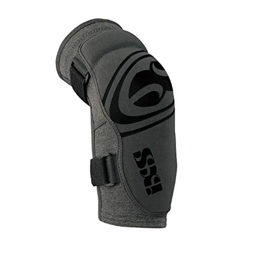 iXS Sports Division Carve EVO+ Elbow Guard Ellbogenschoner, Grey, L - Protektoren für Freeride und Enduro, leicht und komfortabel mit hoher Stoßabsorption dank Xmatter-Polsterkonzept. Ideal für Bikeparks und anspruchsvolle Trails.