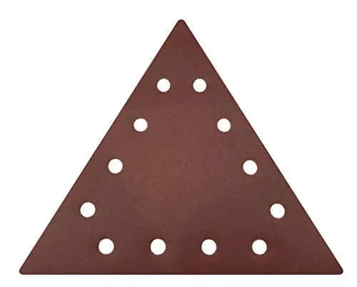 Tecmix MULTIL. KLETT-SCHLEIFP. DREIECK P180 - 25 Stück für LHS-Serie - Schleifmittel mit P180 Körnung, ideal für feine Schleifarbeiten und perfekte Oberflächen, passend für die LHS-Serie.