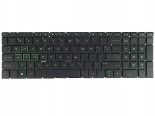 HP Pavilion Gaming 15-cx Tastatur mit LED QWERTY