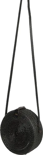 Produktbild Rattan Handtasche TONDO ca. D20cm Black