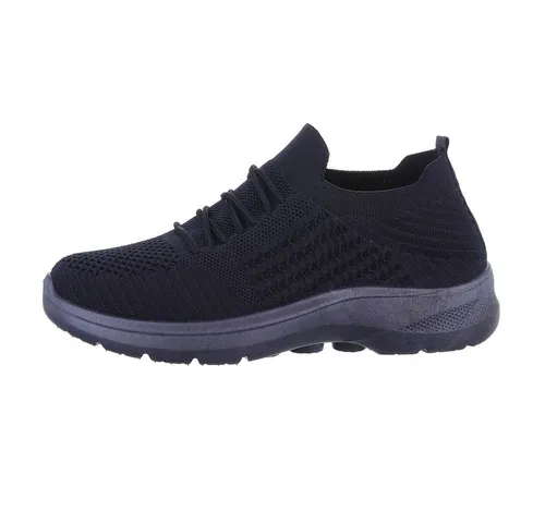 Coolwalk Herren Low-Top Freizeit Sneaker Flach Sneakers in Dunkelblau