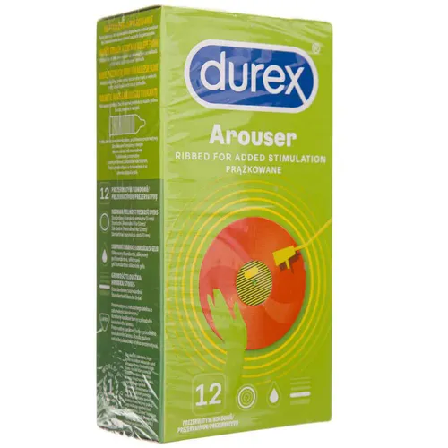 Produktbild Durex Arouser gestreifte Kondome, 12 Stück
