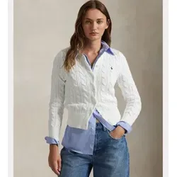 Produktbild Polo Ralph Lauren Damen Strickjacke 211971868007 in Ecru
