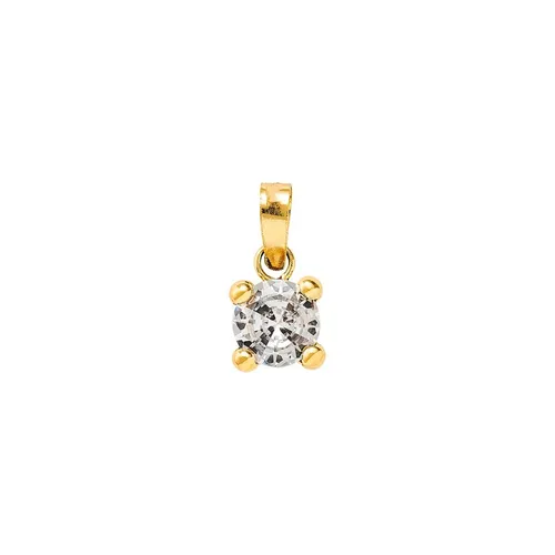 Xenox Anhänger Damen Fine Zirkonia 585er Gelbgold XG14K0030G - Eleganter Anhänger aus 14 Karat Gelbgold mit funkelndem Zirkonia. Ideal für besondere Anlässe und jeden Tag. Verleihen Sie Ihrem Look einen Hauch von Luxus!