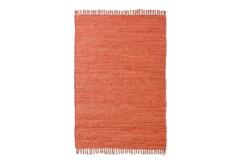 TaCa Home Teppich Flicken-Teppich 100% Baumwolle, rechteckig, Höhe: 5 mm, Wohnzimmer Esszimmer Küche Flur Läufer 070x140cm