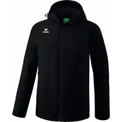 Erima Unisex Team Winter Jacke, schwarz, M - Funktionsjacke mit wasserdichtem Obermaterial (1.500 mm Wassersäule) und 160 g/m² Wattierung, ideal für kalte und nasse Tage.