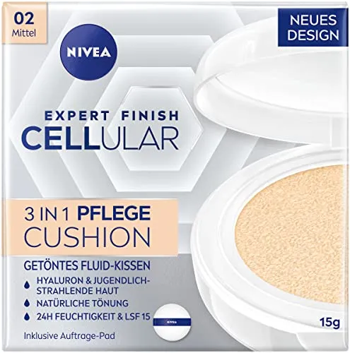 Produktbild NIVEA Cellular Expert Finish 3in1 Pflege Cushion für mittlere Hauttöne